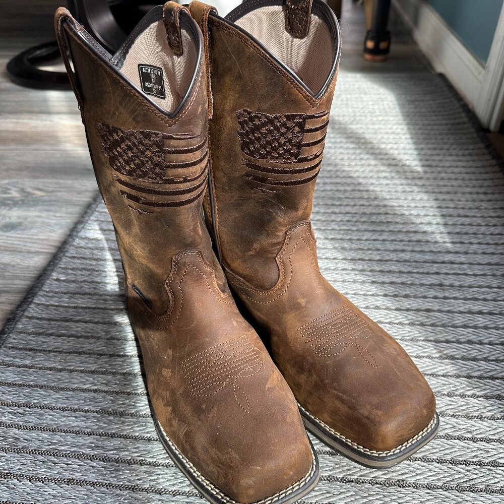 Ariat Leather Cowboy Boots